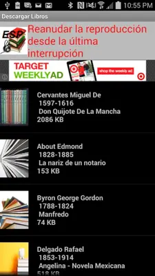 LibrosAudio android App screenshot 4